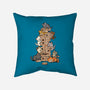 Cat Jenga Tower-None-Removable Cover w Insert-Throw Pillow-GoshWow