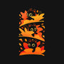 Flying Autumn Kittens-Womens-Fitted-Tee-erion_designs