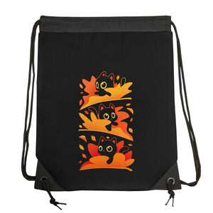 Flying Autumn Kittens