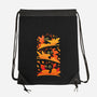 Flying Autumn Kittens-None-Drawstring-Bag-erion_designs