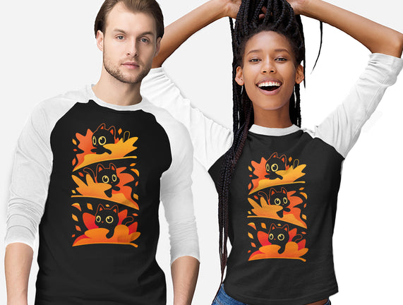 Flying Autumn Kittens