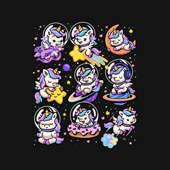 Space Unicorns-Womens-Basic-Tee-GoshWow