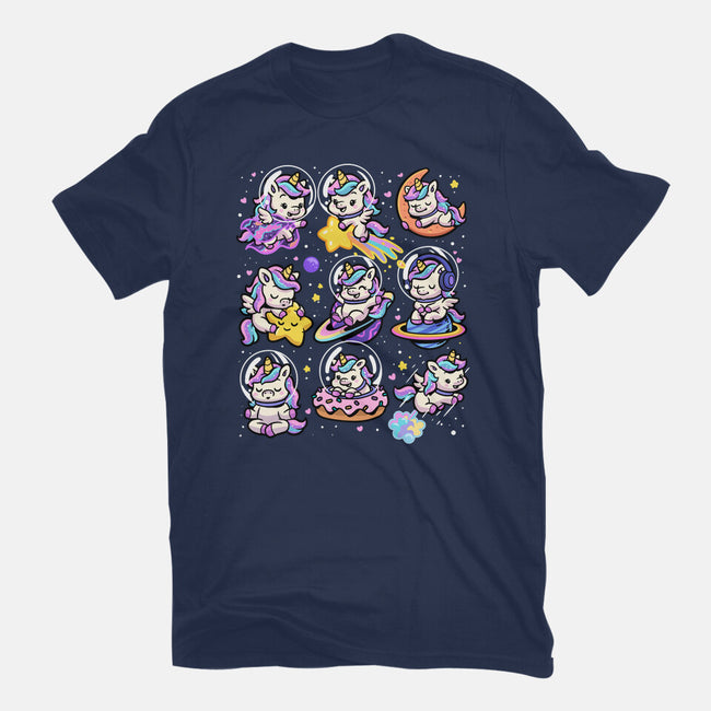 Space Unicorns-Womens-Basic-Tee-GoshWow