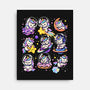 Space Unicorns-None-Stretched-Canvas-GoshWow