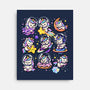 Space Unicorns-None-Stretched-Canvas-GoshWow