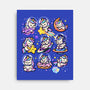 Space Unicorns-None-Stretched-Canvas-GoshWow