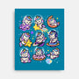 Space Unicorns-None-Stretched-Canvas-GoshWow