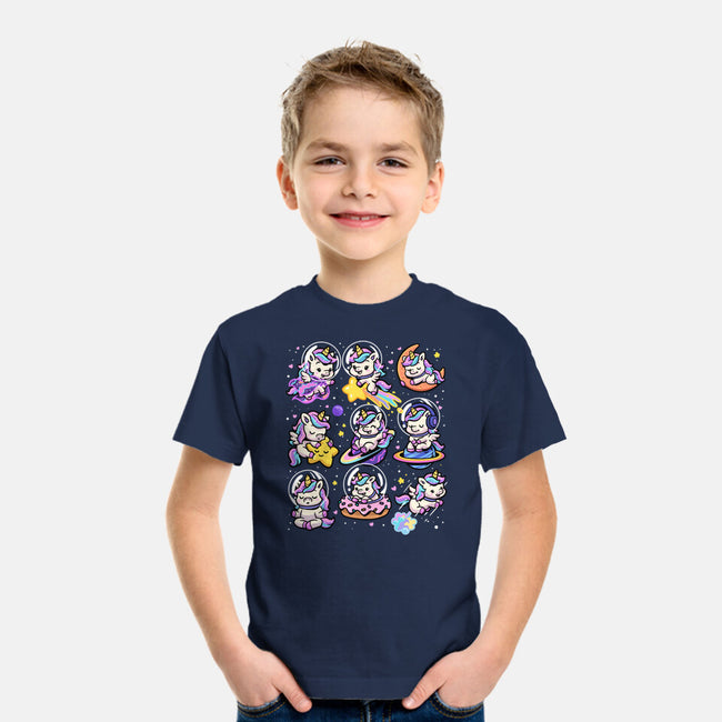 Space Unicorns-Youth-Basic-Tee-GoshWow