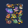 Space Dinosaurs-Unisex-Pullover-Sweatshirt-GoshWow