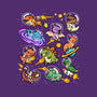 Space Dinosaurs-None-Adjustable Tote-Bag-GoshWow