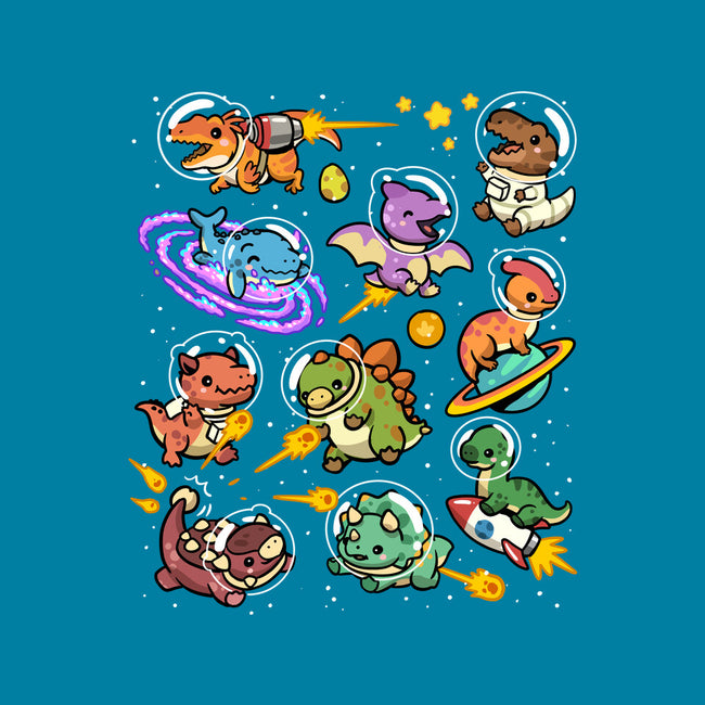 Space Dinosaurs-None-Adjustable Tote-Bag-GoshWow