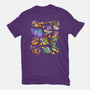 Space Dinosaurs-Womens-Basic-Tee-GoshWow