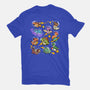 Space Dinosaurs-Womens-Fitted-Tee-GoshWow