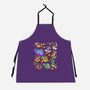 Space Dinosaurs-Unisex-Kitchen-Apron-GoshWow
