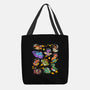 Space Dinosaurs-None-Basic Tote-Bag-GoshWow