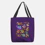 Space Dinosaurs-None-Basic Tote-Bag-GoshWow