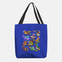 Space Dinosaurs-None-Basic Tote-Bag-GoshWow