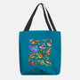 Space Dinosaurs-None-Basic Tote-Bag-GoshWow