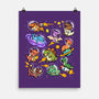 Space Dinosaurs-None-Matte-Poster-GoshWow