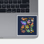 Space Dinosaurs-None-Glossy-Sticker-GoshWow
