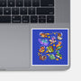 Space Dinosaurs-None-Glossy-Sticker-GoshWow