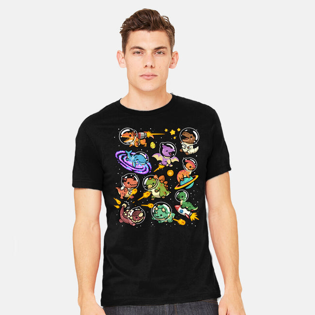 Space Dinosaurs-Mens-Heavyweight-Tee-GoshWow