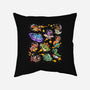Space Dinosaurs-None-Removable Cover w Insert-Throw Pillow-GoshWow