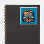 Blue Tiger Pumpkin-None-Glossy-Sticker-glitchygorilla