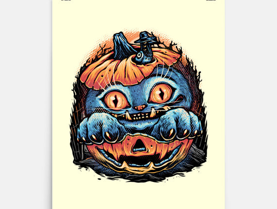 Blue Tiger Pumpkin