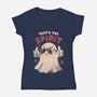 That's The Spirit-Womens-V-Neck-Tee-eduely