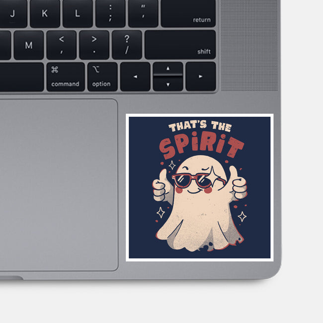 That's The Spirit-None-Glossy-Sticker-eduely