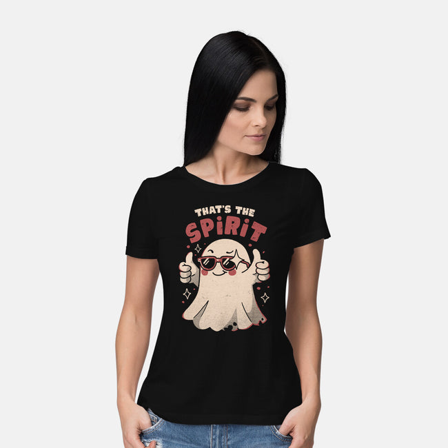 That's The Spirit-Womens-Basic-Tee-eduely