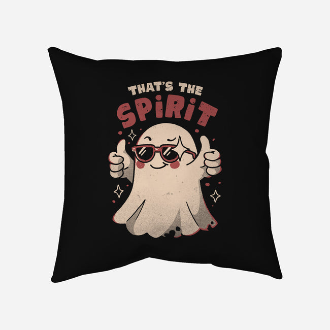 That's The Spirit-None-Removable Cover w Insert-Throw Pillow-eduely