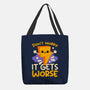 It Does Get Worse-None-Basic Tote-Bag-NemiMakeit
