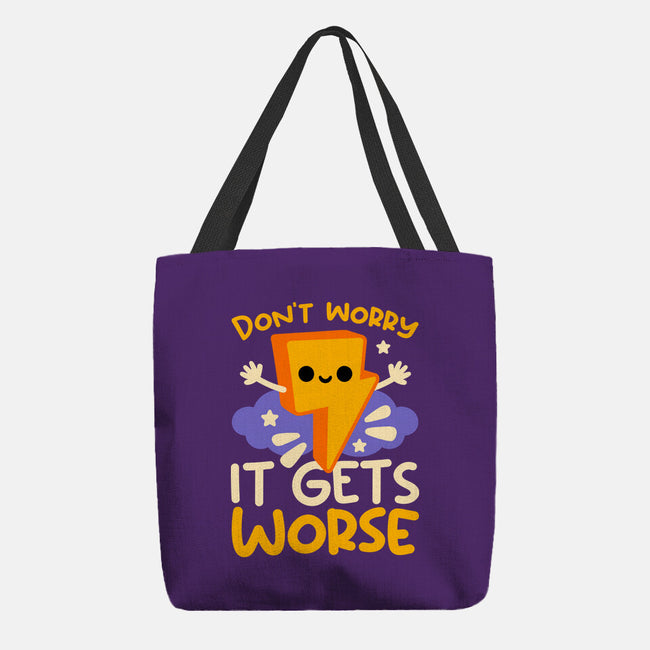 It Does Get Worse-None-Basic Tote-Bag-NemiMakeit