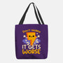 It Does Get Worse-None-Basic Tote-Bag-NemiMakeit