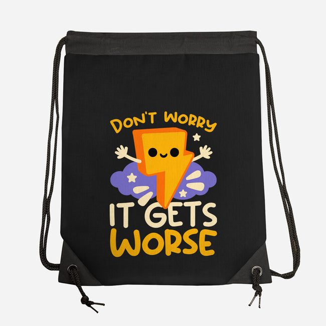 It Does Get Worse-None-Drawstring-Bag-NemiMakeit