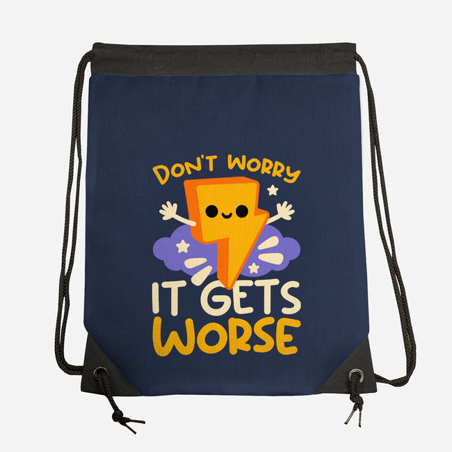 It Does Get Worse-None-Drawstring-Bag-NemiMakeit