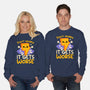 It Does Get Worse-Unisex-Crew Neck-Sweatshirt-NemiMakeit