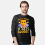 It Does Get Worse-Mens-Long Sleeved-Tee-NemiMakeit