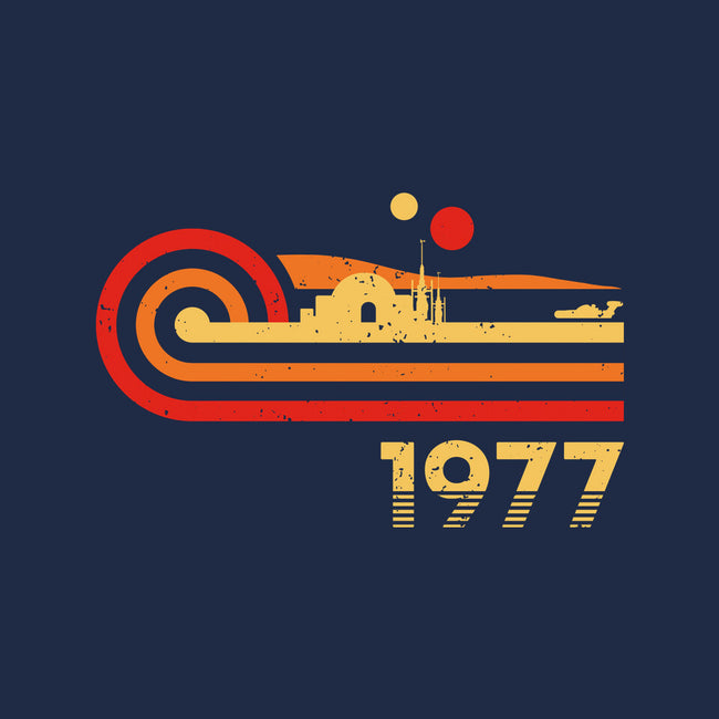 Retro Vintage Desert Planet-Mens-Heavyweight-Tee-retrodivision