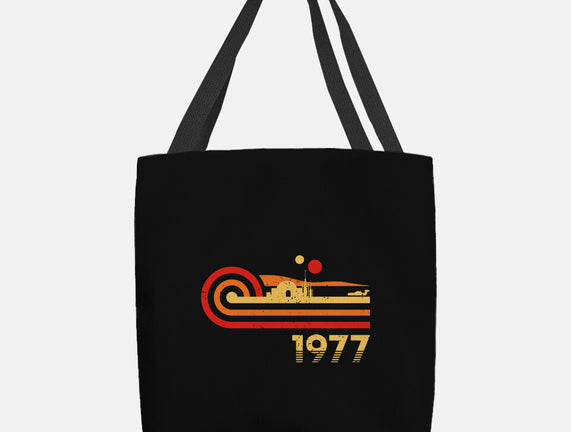 Retro Vintage Desert Planet
