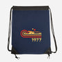 Retro Vintage Desert Planet-None-Drawstring-Bag-retrodivision