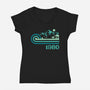 Retro Vintage Base-Womens-V-Neck-Tee-retrodivision