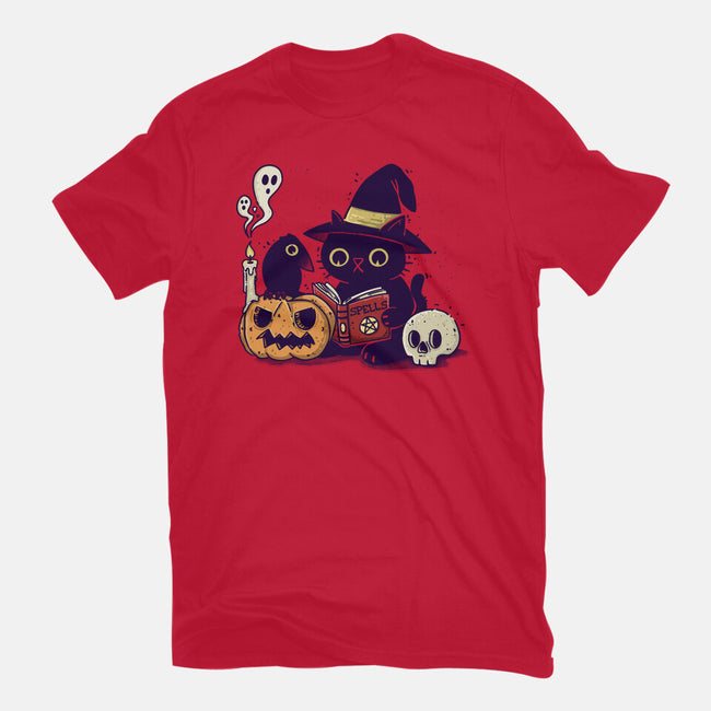 Secret Spells-Womens-Fitted-Tee-sebasebi
