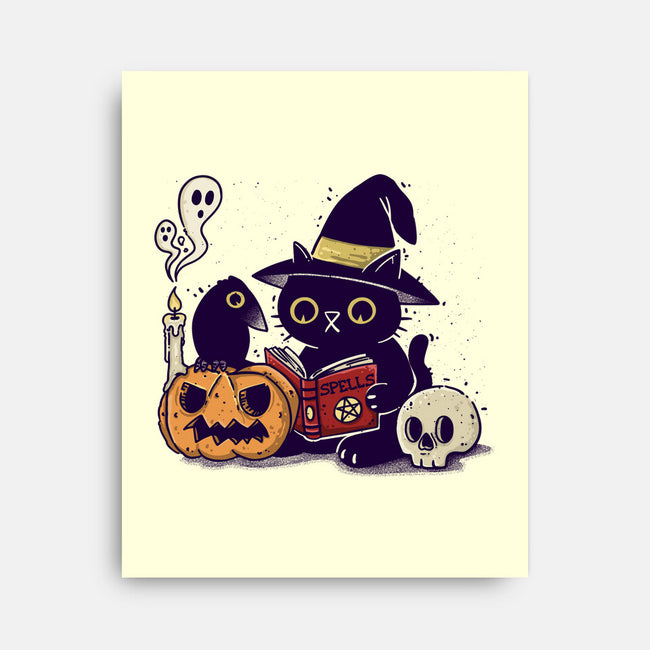Secret Spells-None-Stretched-Canvas-sebasebi