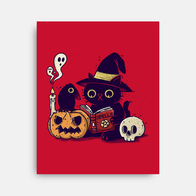 Secret Spells-None-Stretched-Canvas-sebasebi