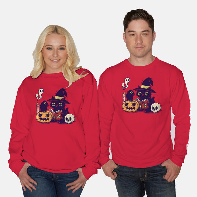 Secret Spells-Unisex-Crew Neck-Sweatshirt-sebasebi