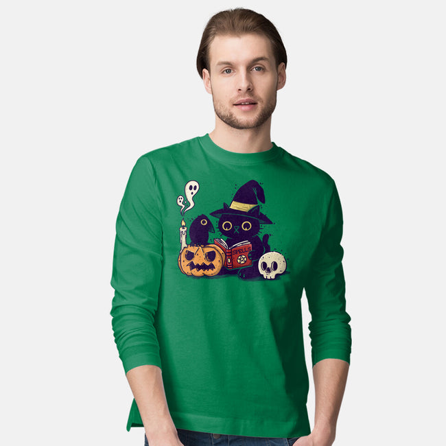 Secret Spells-Mens-Long Sleeved-Tee-sebasebi