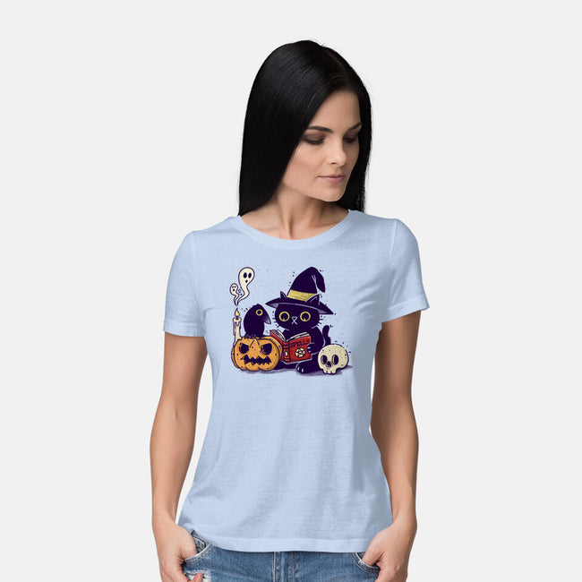 Secret Spells-Womens-Basic-Tee-sebasebi